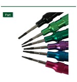 BST-9901S 6 Pcs/Set Screwdrivers For Electronics Repair Phone Tools