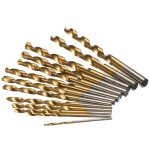 13pcs 1.5-6.5mm HSS Titanium Twist Drills Set Straight Shank Spiral Drill