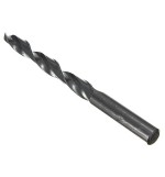 10pcs HSS Straight Shank Worm Spiral Twist Drill Bits