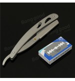 Straight Steel Shaving Razors Folding Shaving Knife