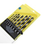 8pcs 3-10mm Woodworking High Carbon Steel Twist Drill Bit Set