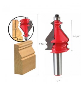 1/2 Inch Round Shank Carbide Router Bit Milling Cutter Engraving Tool