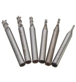 6mm 4 Flute HSS End Milling Cutter Milling Machine Straight Shank Engraving Tool