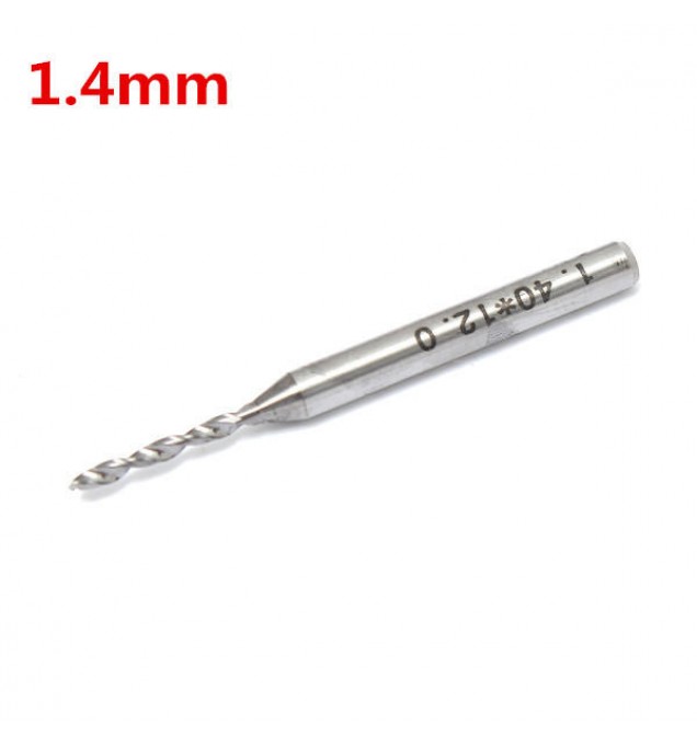 1.4mm Carbide Tungsten Steel Micro PCB Drill Bit For Engraving Machine