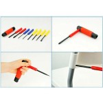 JAKEMY JM-6096 9 in 1 Repair Open Tools Demolition Kits Set Screwdriver for Mobile Phone Computer Hardware