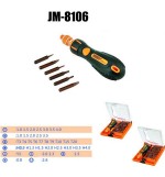 JAKEMY JM-8106 38 in 1 Precision Screwdriver Set Disassemble Laptop Mobile Phone Repairtools