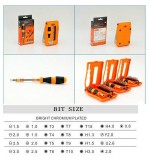 JAKEMY JM-8104 29 in 1 Screwdriver Set Interchangeable Professional Versatile Hardware Screwdriver Tools Kit