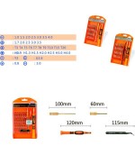 JAKEMY JM-8111 33 in 1 Universal Telecommunications Screwdriver Maintenance Repairtools Suit  Set