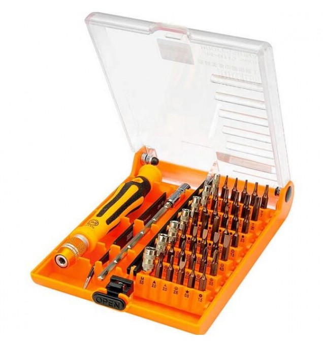 JAKEMY JM-8115 45 in 1 Magnetic Screwdriver Set Tool Kit Cell Phone Computer Repair Tool