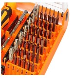 JAKEMY JM-8115 45 in 1 Magnetic Screwdriver Set Tool Kit Cell Phone Computer Repair Tool