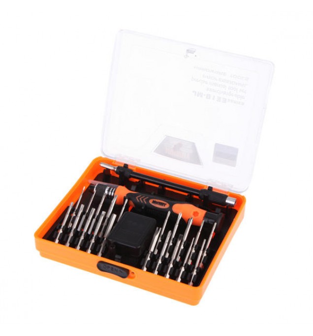 Jakemy JM-8133 23in1 Deep Screw Hole Screwdriver Set Repair Open Tools Demolition Kit