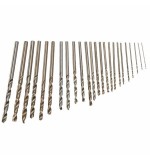 10pcs HSS Straight Shank Twist Drill Bit Set 0.4mm-2.7mm High Speed Steel Drill Bits