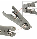 RJ45 RJ11 Cat6 Cat5 Punch Down Network Phone LAN UTP Cable Cutter Wire Stripper