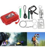 Multifunction Survival Tools Kit Durable SOS First Aid Tool Kit