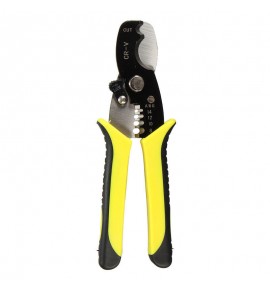 BOSI Steel 7 Inch AWG 1.6-3.2 Wire Stripper Cable Cutter Combined Plier