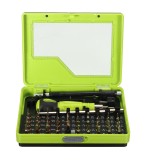 53 in 1 Multifunctional Multi-Bit Torx Screwdriver Tweezer Repair Tool Set for Cell Phone PC Laptop