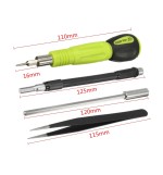 53 in 1 Multifunctional Multi-Bit Torx Screwdriver Tweezer Repair Tool Set for Cell Phone PC Laptop