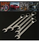 5Pcs 72 Teeth Double-use Fixed Head Plum Ratcheting Wrench Spanner Tools 20-24mm