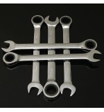 5Pcs 72 Teeth Double-use Fixed Head Plum Ratcheting Wrench Spanner Tools 20-24mm