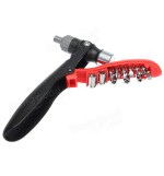 Multifunctional Hand Tool Kit Hammer Ratchet Screwdriver Socket Wrench