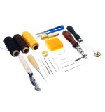 12Pcs Leather Craft Hand Stitching Sewing Tool Leather Hand Sewing Tool Set