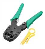 9pcs Cat5 RJ45 RJ11 RJ12 LAN Network Tool Kit Crimper Stripper Network Cable Tester Crimping Kit