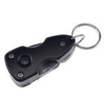 LED 4 in 1 Tools Gift Multi-Functional Four-open Key Pendant EDC Outdoor Gadget Keychain