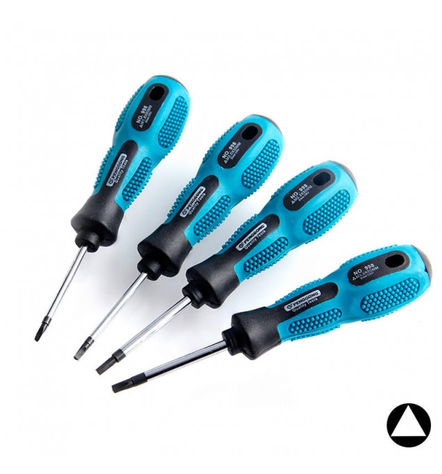 PENGGONG Triangle Magnetic Screwdriver Set Home Repair Tool Kit Hand Tool