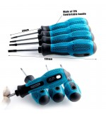 PENGGONG Triangle Magnetic Screwdriver Set Home Repair Tool Kit Hand Tool