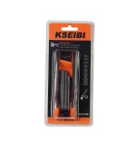 KSEIBI CR-V Folding Screwdriver Set Metric Hexagon Screwdriver Wrench Bicycle Repair Tool